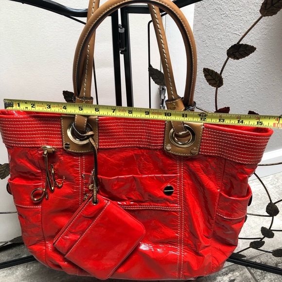 GORGEOUS MILLY TOTE/M-L/Orange-Fire Red - Picture 11 of 16